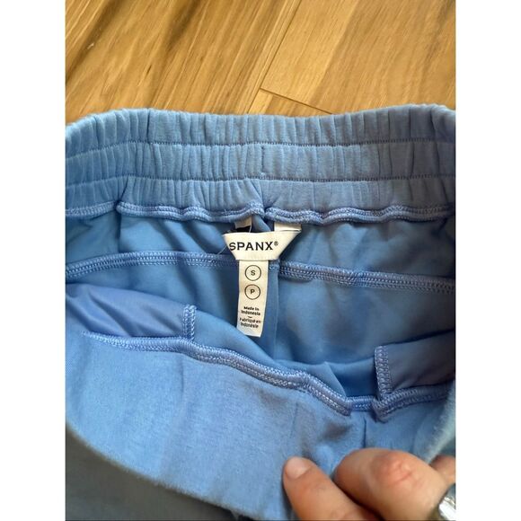 Spanx Womens Cornflower Blue Air Essential Drawstring Joggers Sweatpants Small - Picture 4 of 7
